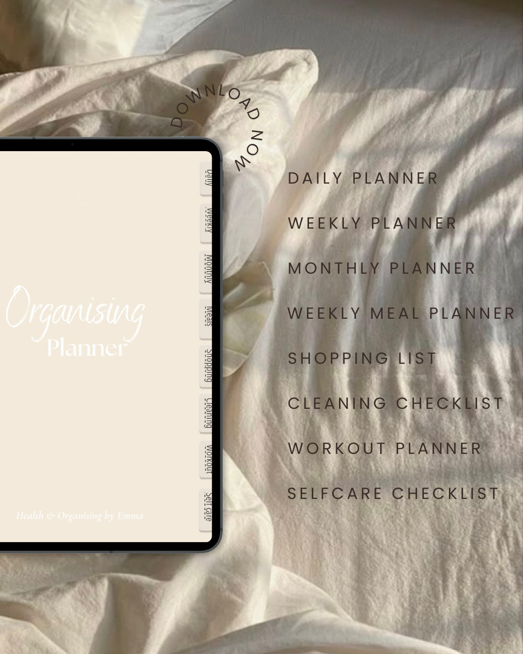 Organising planner